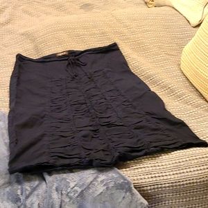 Black XCVI Mid-Length Skirt
